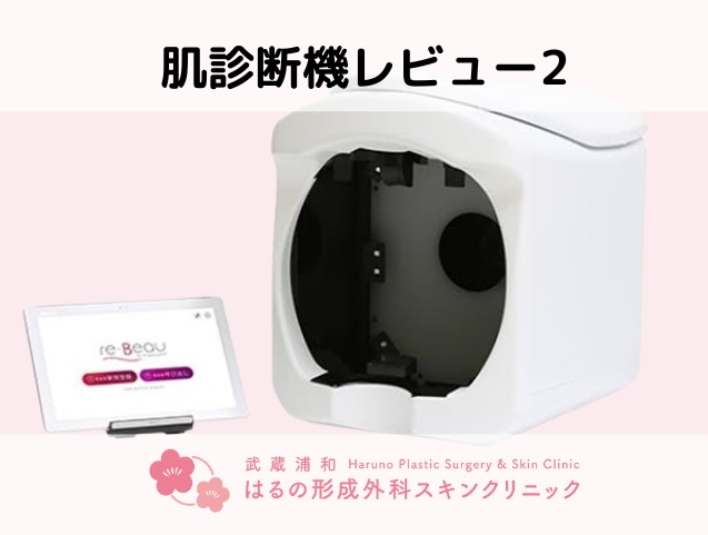 肌診断機レビュー2(re-Beau)による美容カウンセリング― 隠れた肌悩みまで“見える化” ―