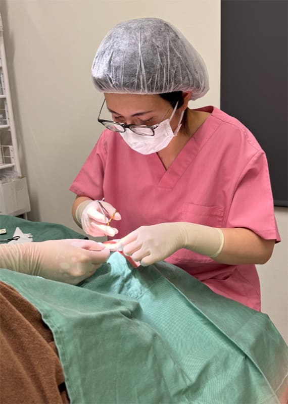 皮膚のできもの・しこりの手術